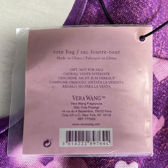 NWT Vera Wang Fragrances tote bag - Picture 4 of 9